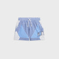 Kith Kids Color-Blocked Gingham Turbo Short - Layer