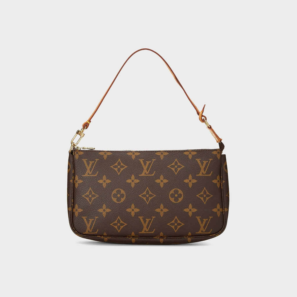 WGACA Louis Vuitton Monogram Canvas Pochette Accessoires - Brown