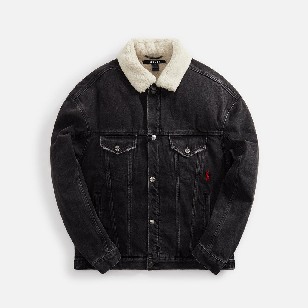 Ksubi Oh G Jacket Fleeced Out - Black
