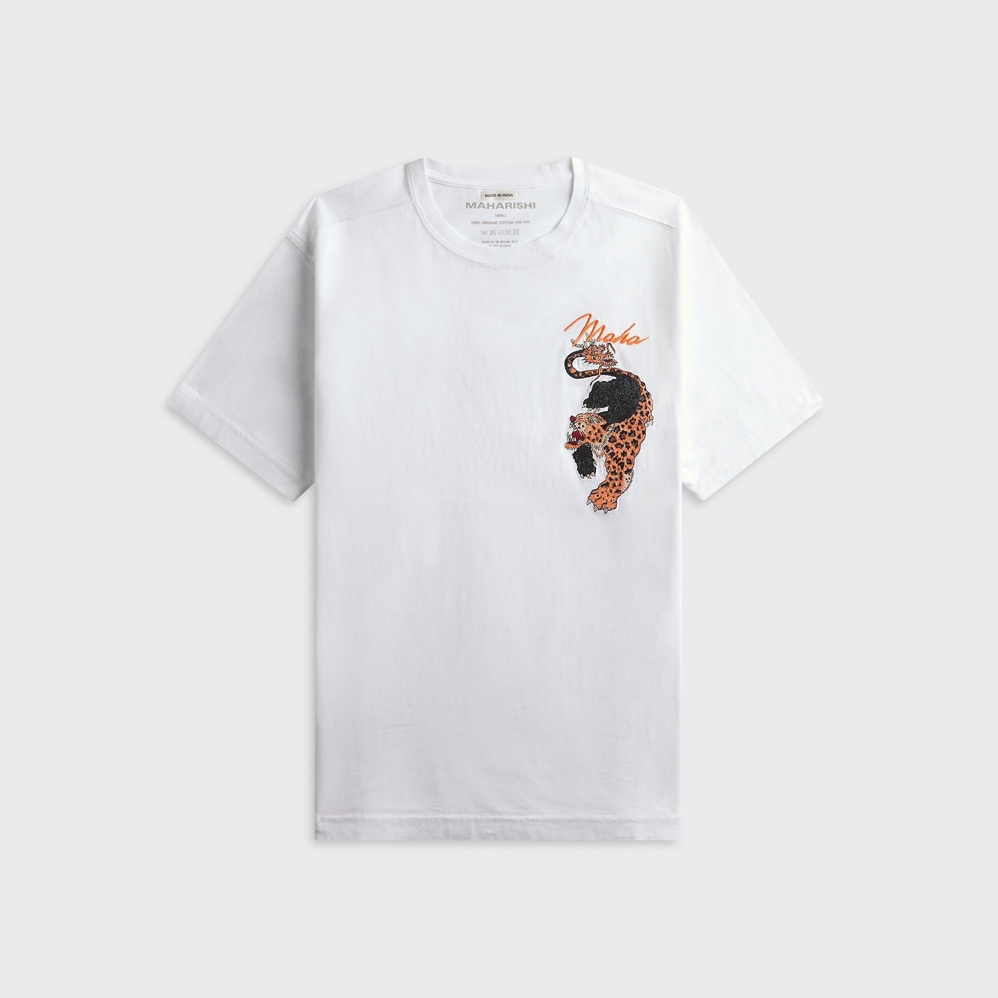 Maharishi 7350 Chimera Panther Tour Short Sleeve Tee - White
