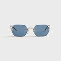 Oliver Peoples TK-13 Sunglasses - Silver / Blue
