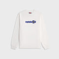 Metalwood Word Long Sleeve Tee - White