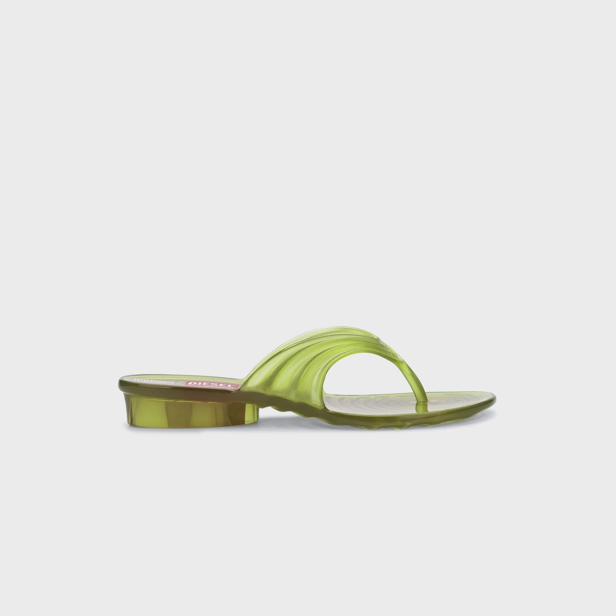 Melissa x Diesel Quantum Flip Flop - Clear Yellow