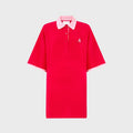 The Attico Mini Polo Dress - Red