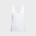 EB Denim Valley Racer Tank - White