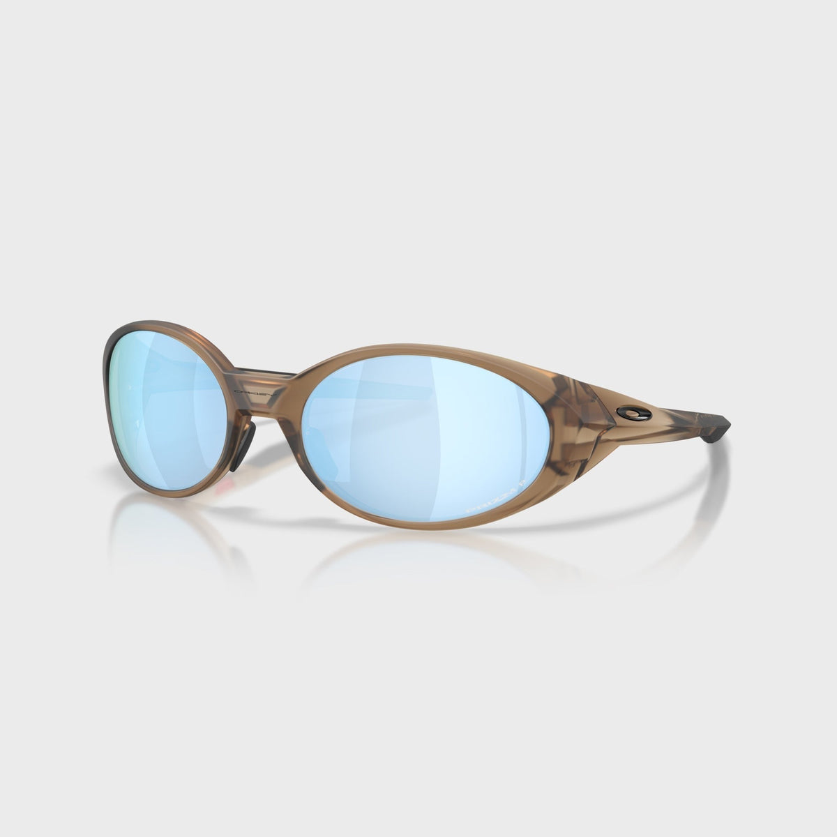 Oakley Eye Jacket Redux Sunglasses - Matte Brown Smoke / Prizm Deep Water Polarized
