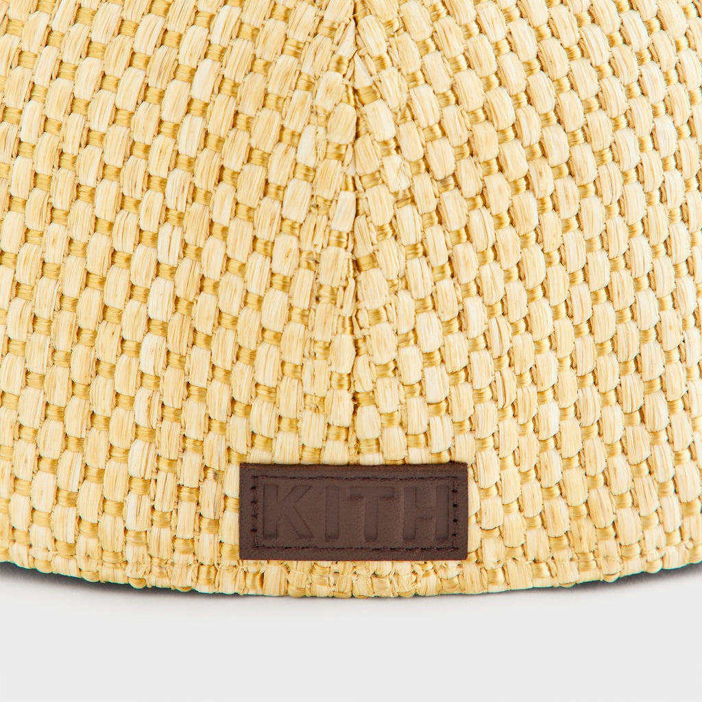 Kith & '47 for the Los Angeles Dodgers Raffia Franchise LS Cap - Natural