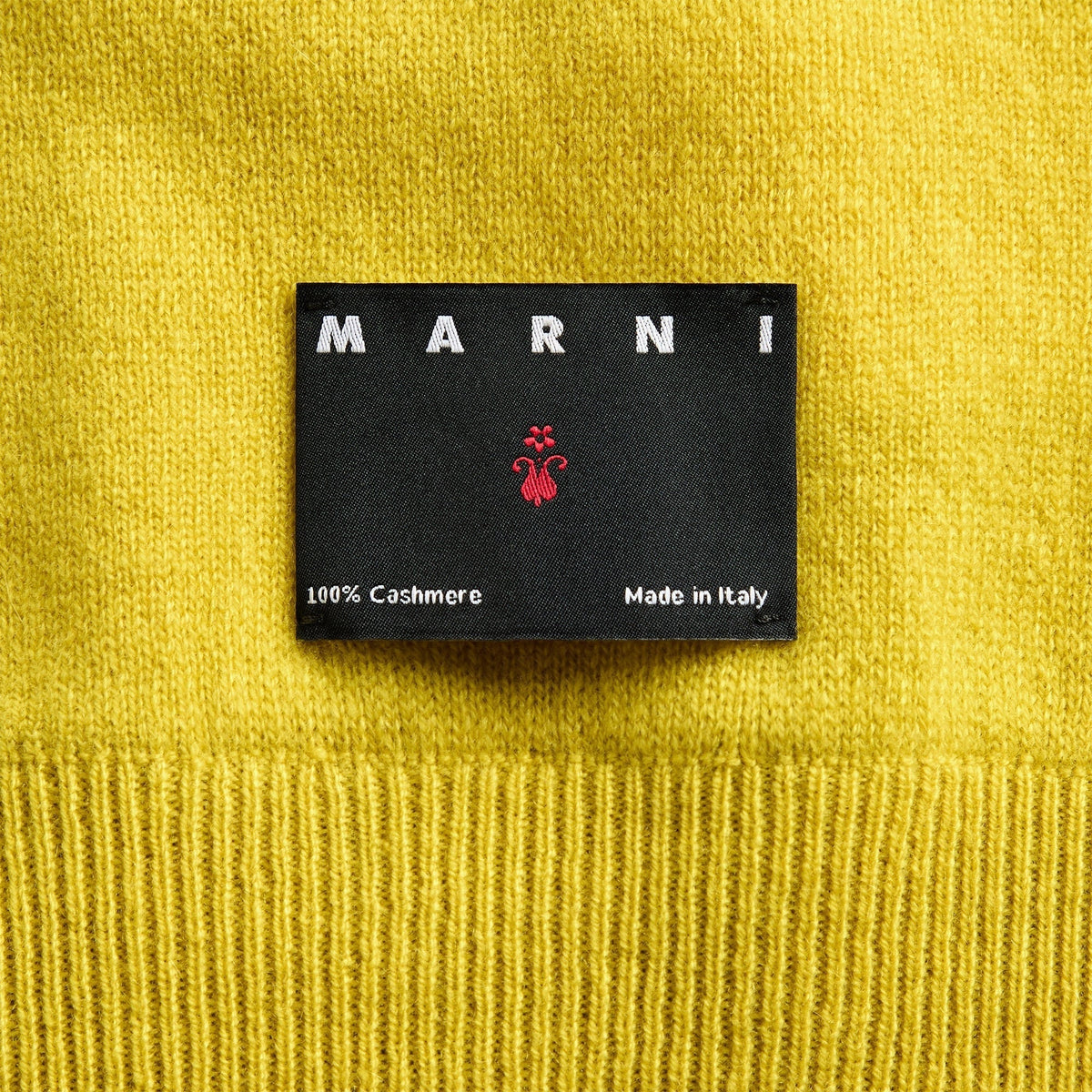 Marni Layered Effect Jumper Sweater - Citronelle