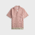Orlebar Brown Relaxed Fit Passetto Print Shirt - Vermillion