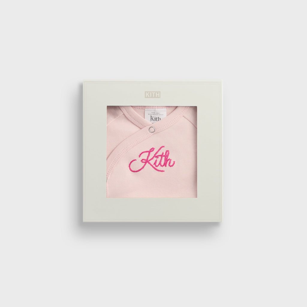 Kith Baby Rib Bodysuit Box Set - Bloom