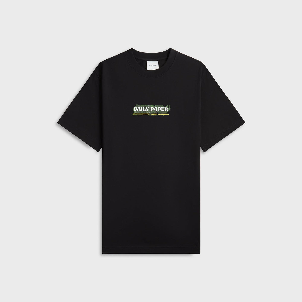 Daily Paper Sticker Tee - Black
