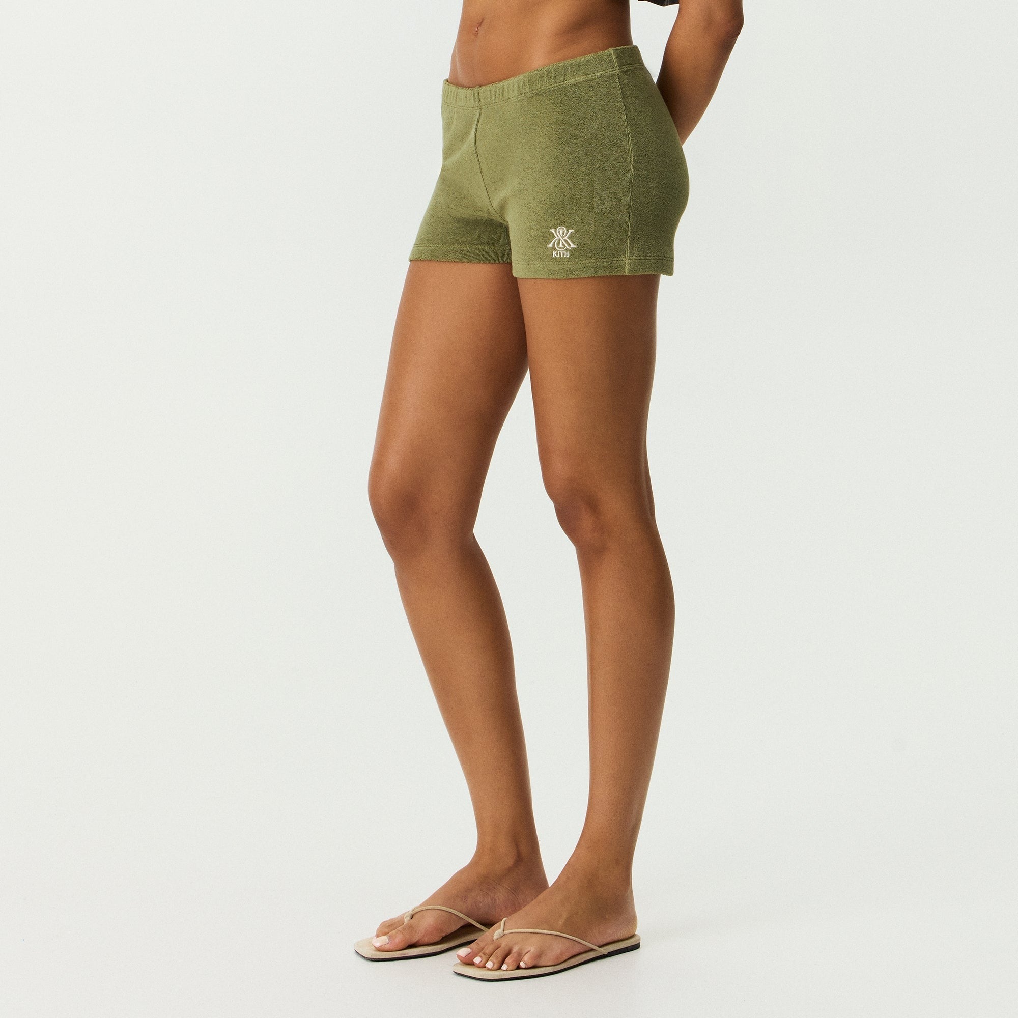 Kith Women Zoya Towel Terry Shorty - Flagstaff