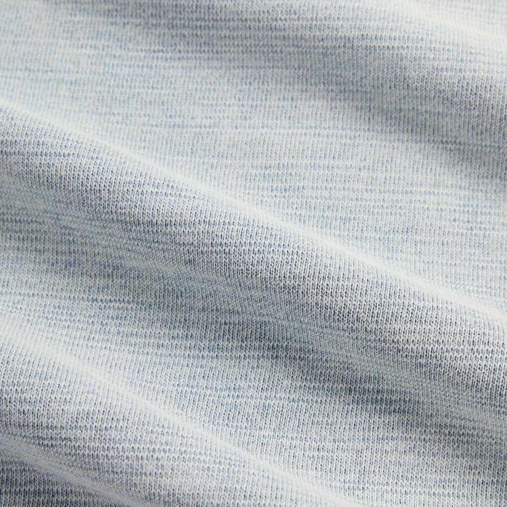 Kith Indigo Fleece Wilder Full Zip Hoodie - Pale Indigo