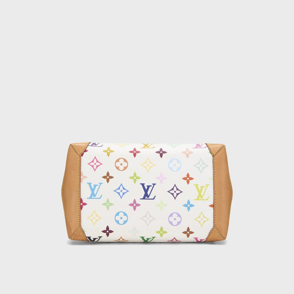 WGACA Louis Vuitton Monogram Multicolor Audra Bag - White