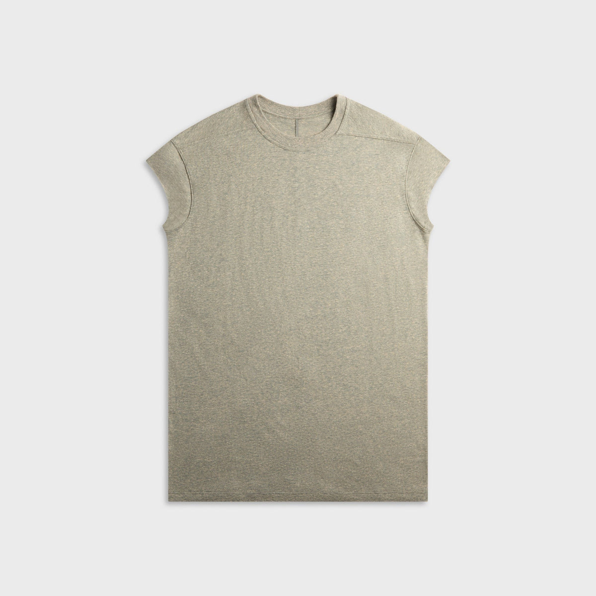 Rick Owens Gray Jumbo Short Sleeve Tee - Grey Melange