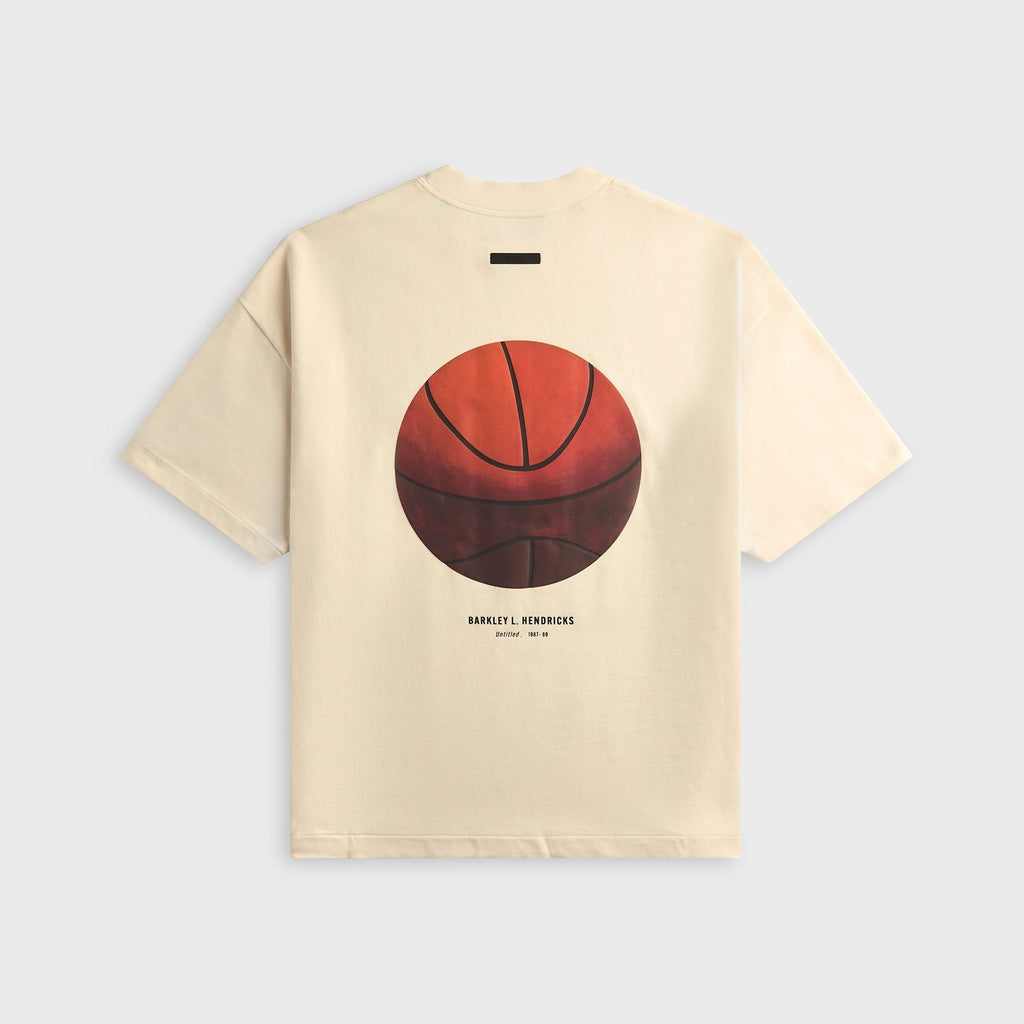 Essentials x Knicks x Barkley Hendricks 90s Tee - Ivory