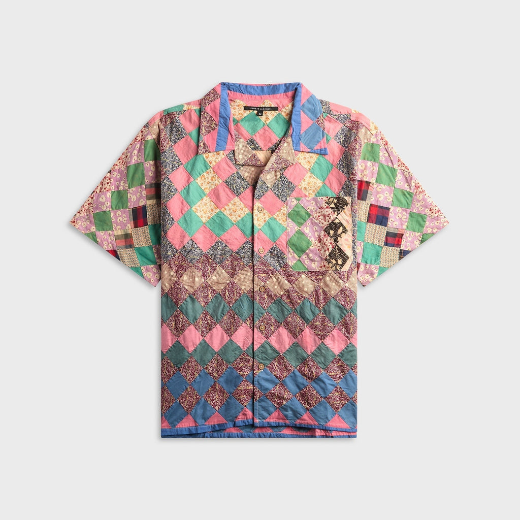 Coût De La Liberté Robbie Quilt Toppers One-Of-A-Kind Bowling Shirt - Assorted