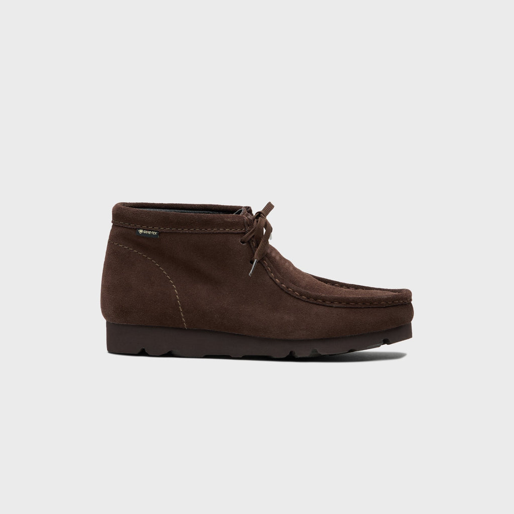 Clarks Wallabee GTX - Dark Brown Suede