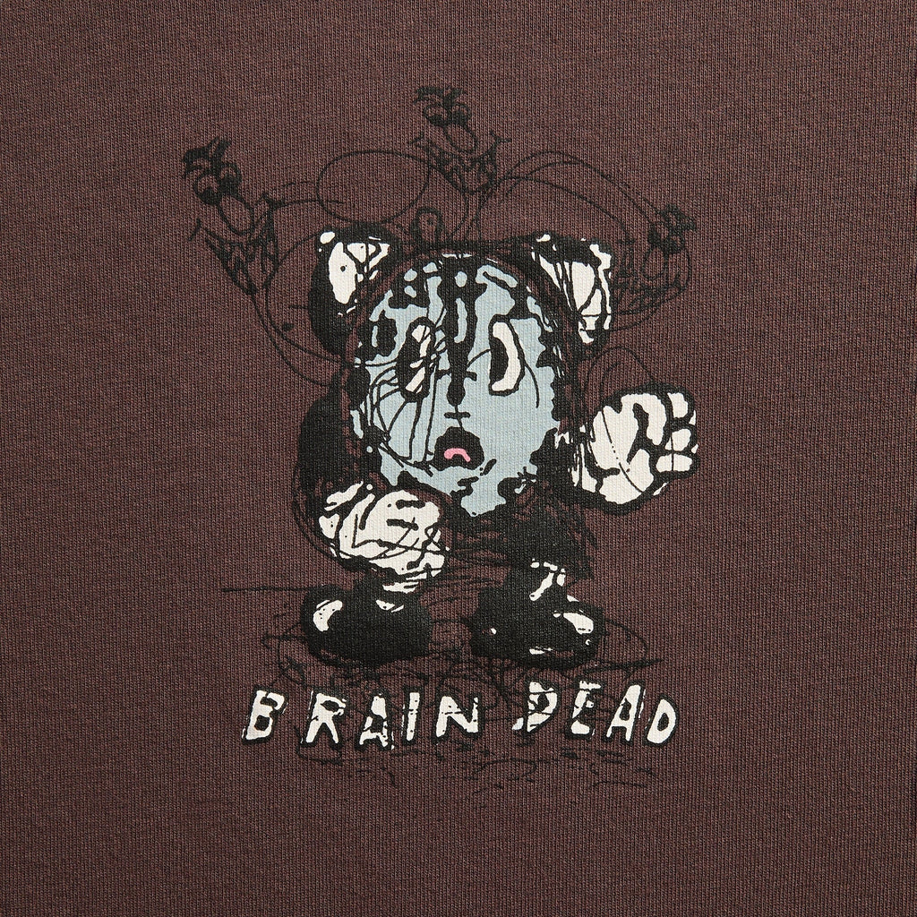 Brain Dead Time Is Nigh Tee - Berry