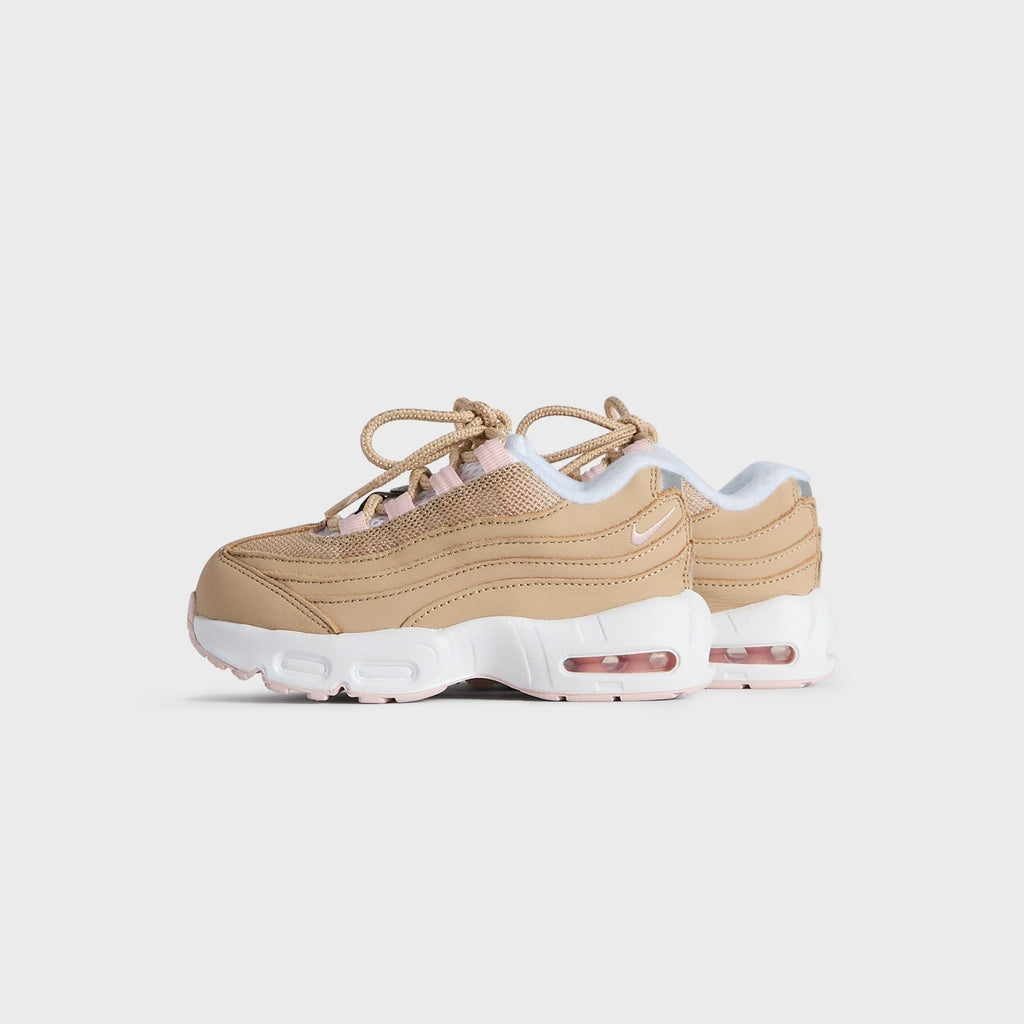 Kith Kids for Nike TD Air Max 95 "Linen" - Linen / Atmosphere / White