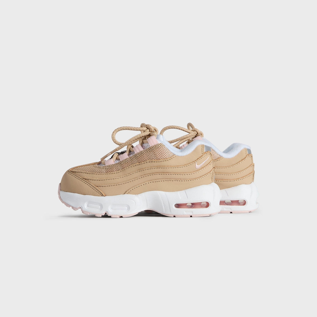 Kith Kids for Nike TD Air Max 95 "Linen" - Linen / Atmosphere / White