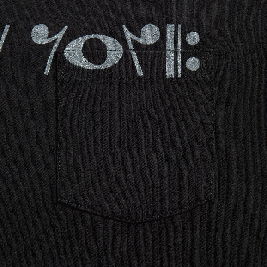 Engineered Garments Printed Cross Crew-Neck Tee - Black Cosmopolitanism