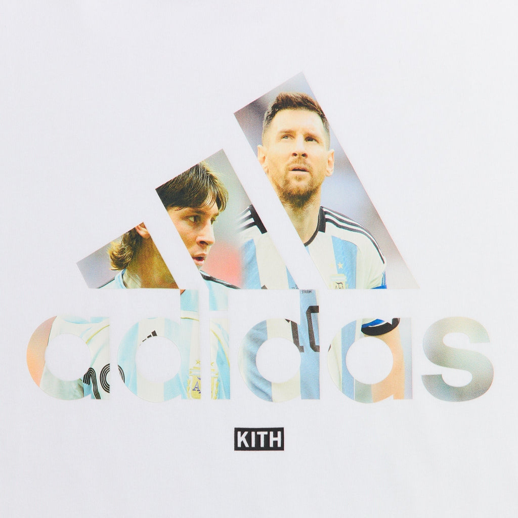 Kith & Messi for adidas Football Graphic Tee - White