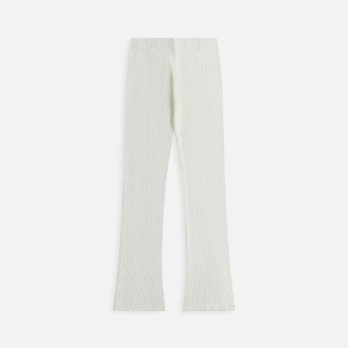 EB Denim Low Rise Lace Legging - Off White