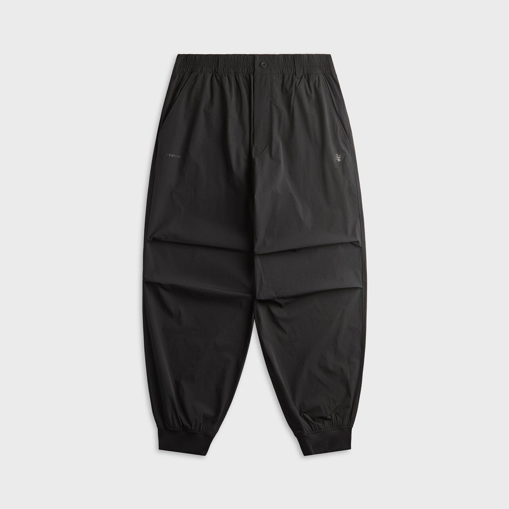 New Balance Grey Jogger Rib Pant - Black