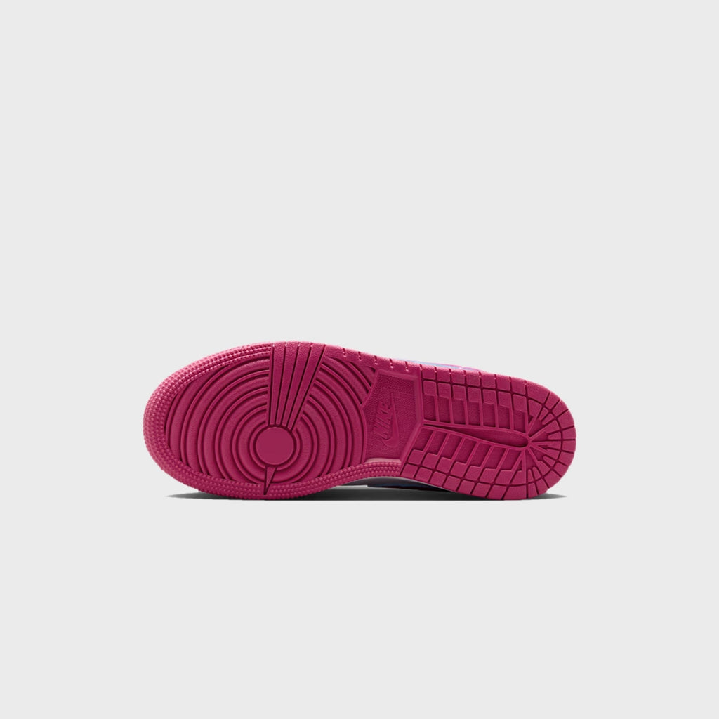Jordan GS Air Jordan 1 Low SE - Off-Noir / White / Desert Pink