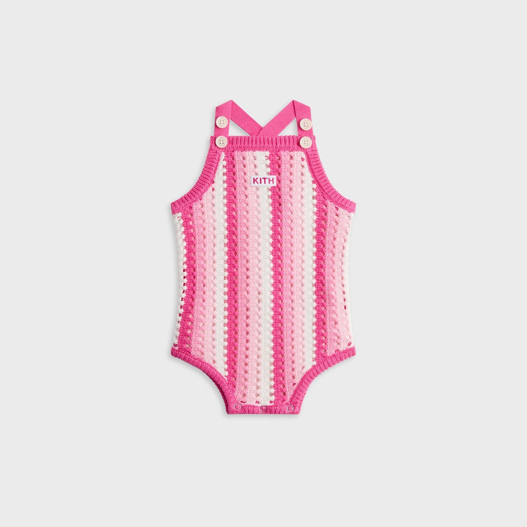 Kith Baby Open Knit Romper - Canna