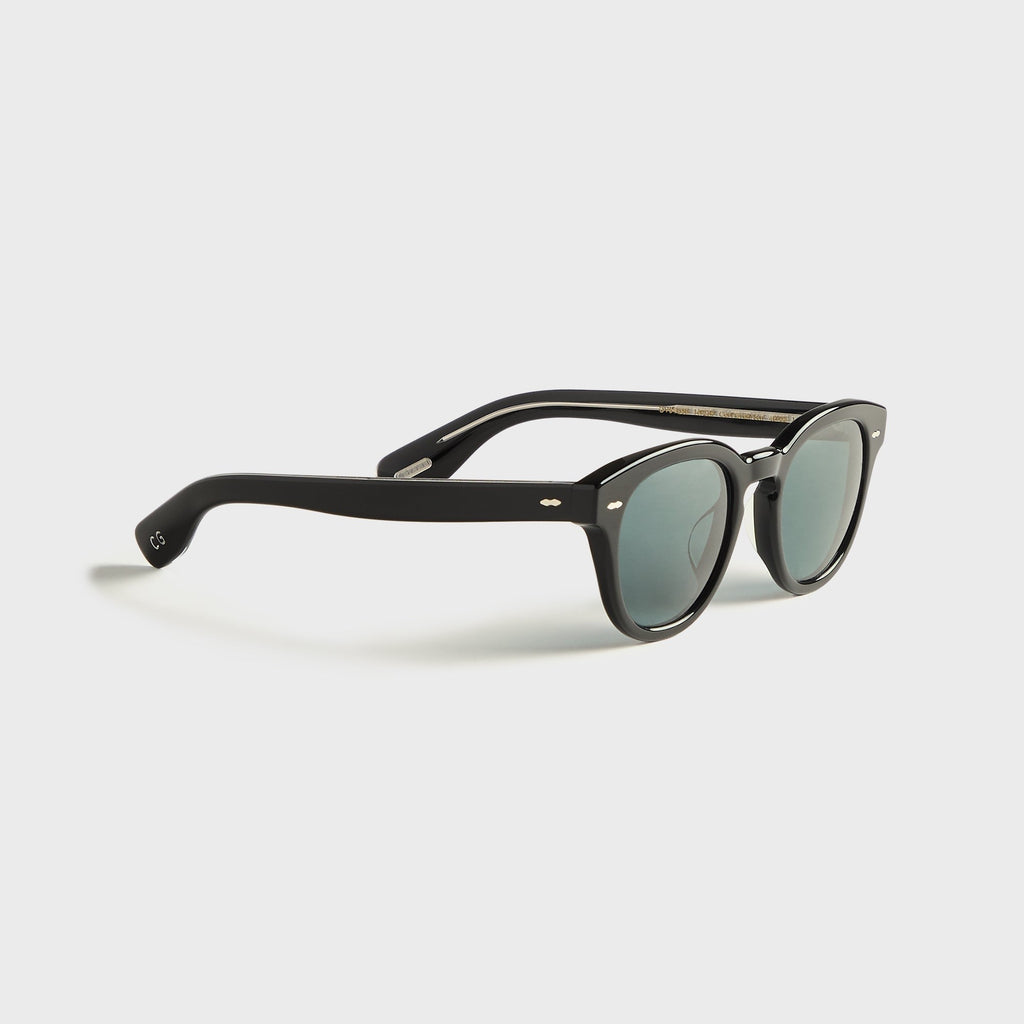 Oliver Peoples Cary Grant Sunglasses - Black / Blue Polar