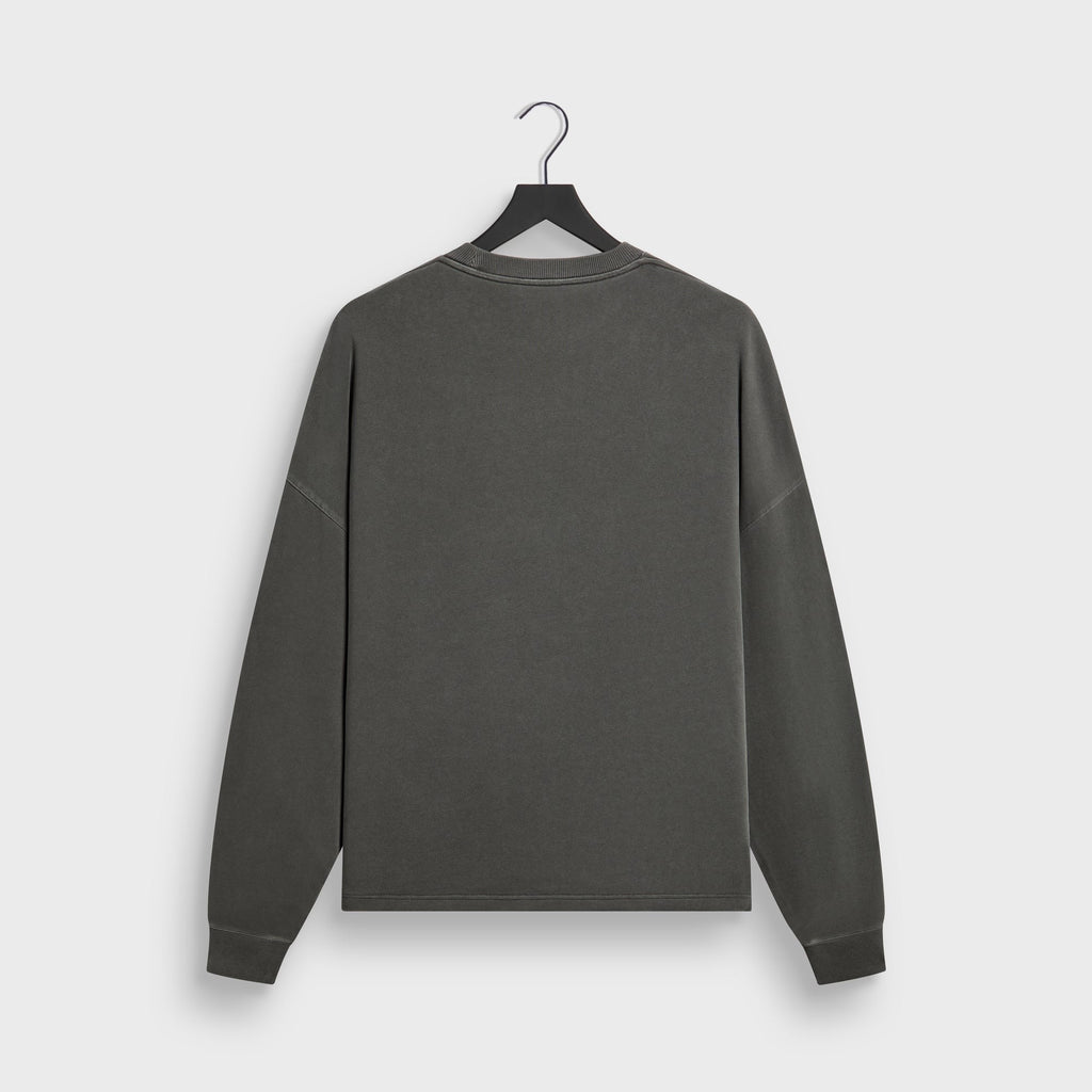 Kith Long Sleeve Lawson Tee - Dark Ash