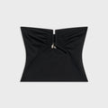 Rick Owens Alannah Prong Bustier Top - Black