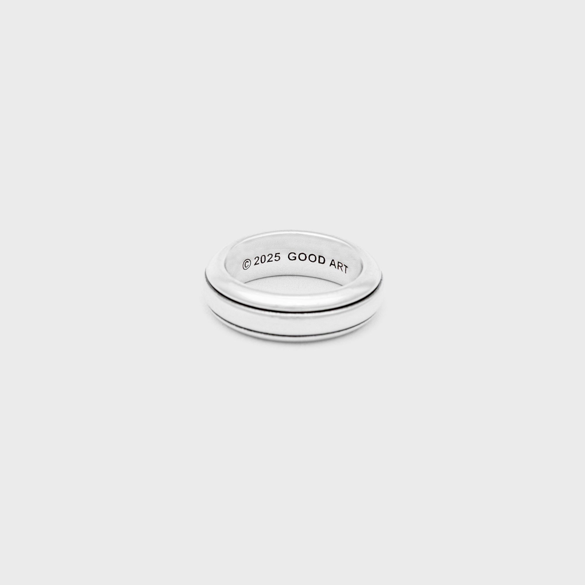 GOOD ART HLYWD Smooth Model 33 Clicker Ring - Silver