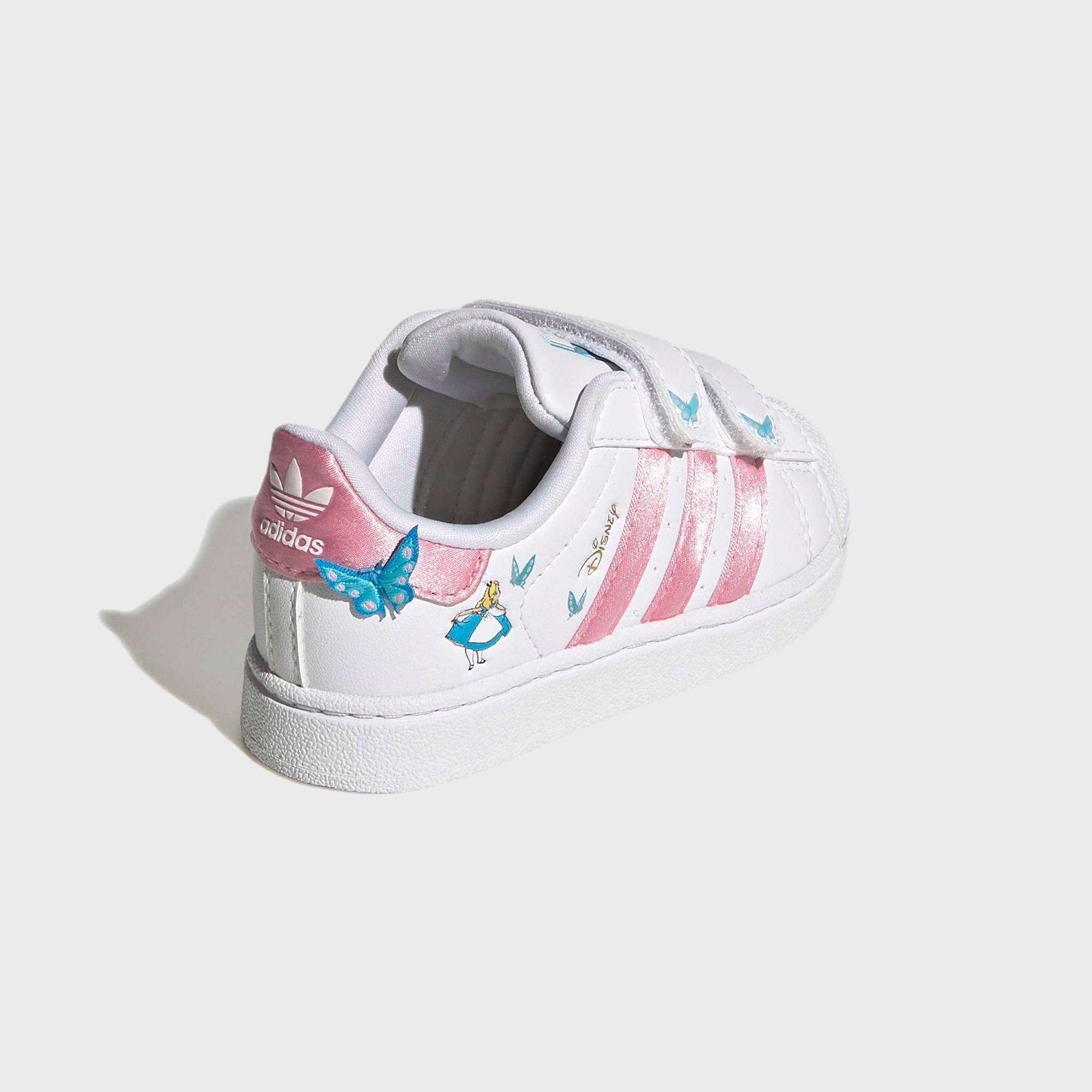 adidas x Disney TD Superstar II - Cloud White / Light Pink / Lucid Aquamarine
