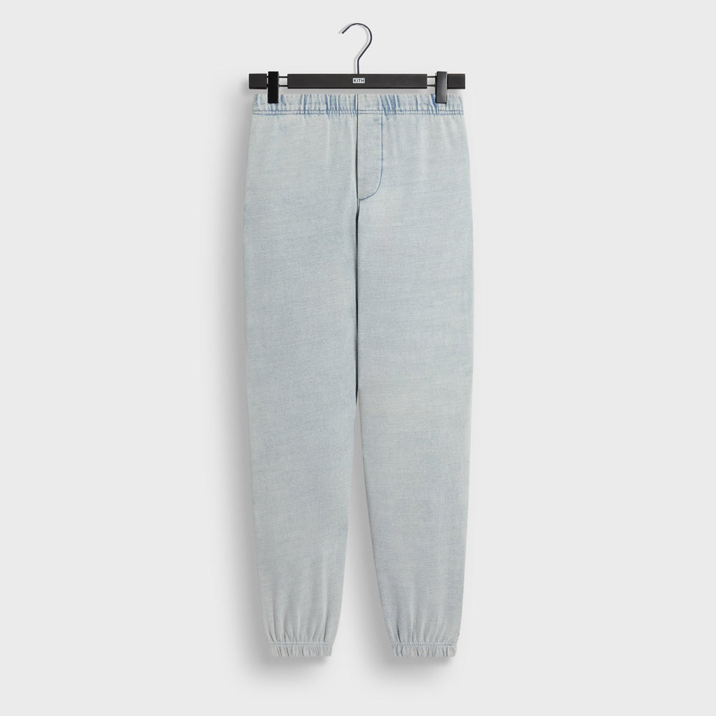 Kith Indigo Fleece Nelson Sweatpant - Pale Indigo