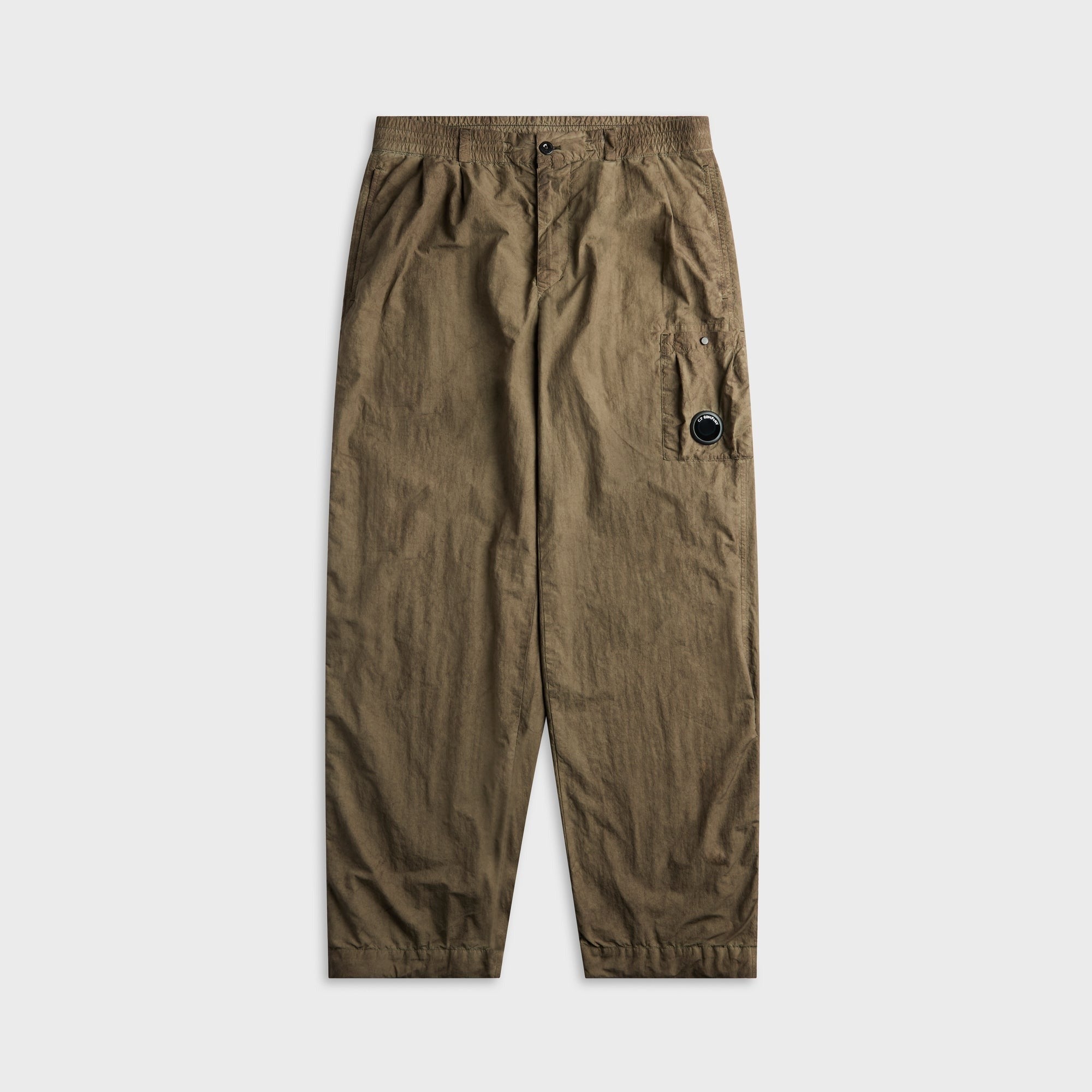C.P. Company Flatt Nylon Loose Lens Cargo Pant - Re-Color Brown