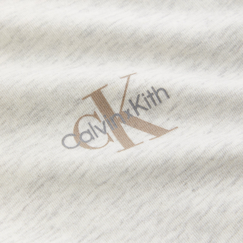 Kith Women for Calvin Klein Mulberry Tee - Light Heather Grey