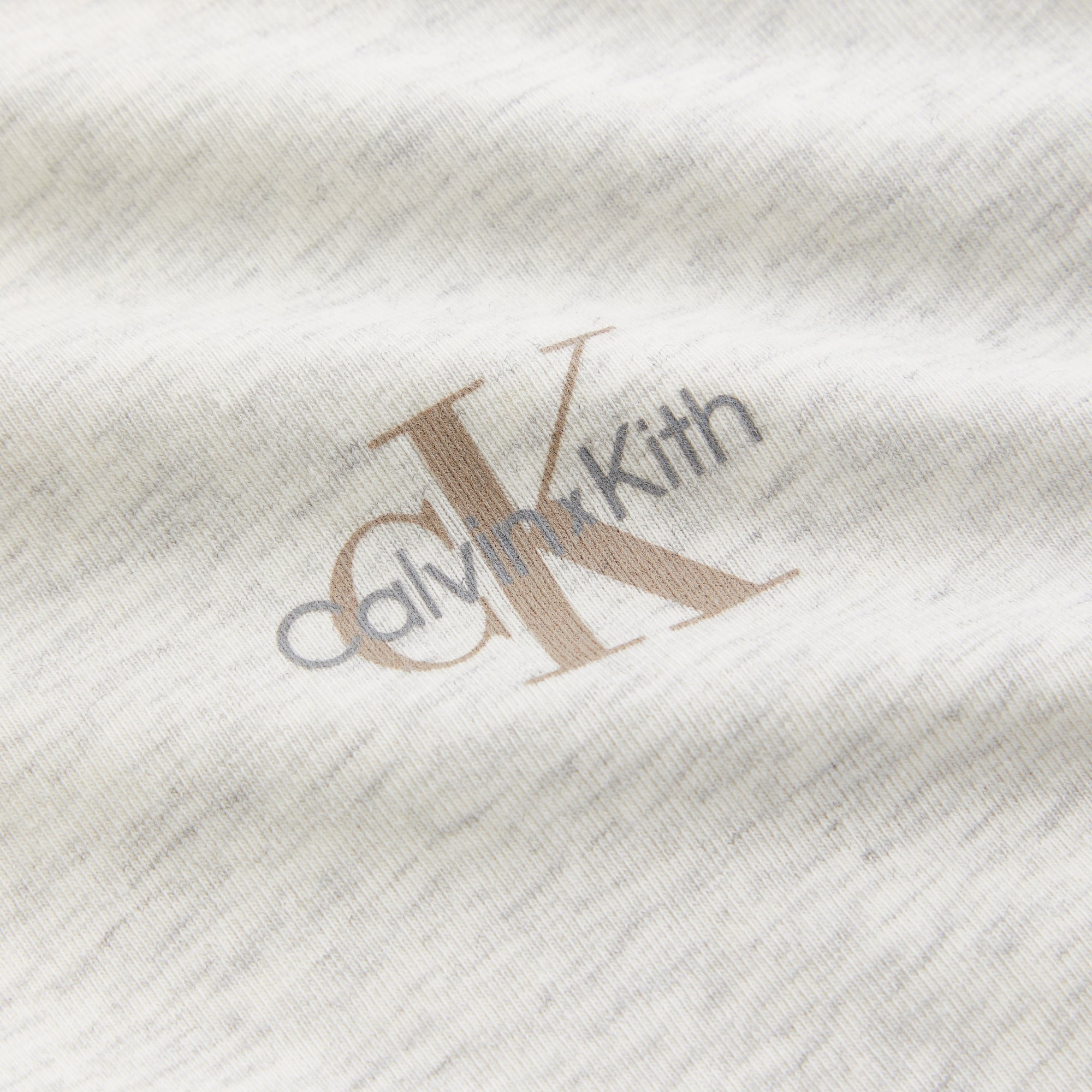 Kith Women for Calvin Klein Mulberry Tee - Light Heather Grey