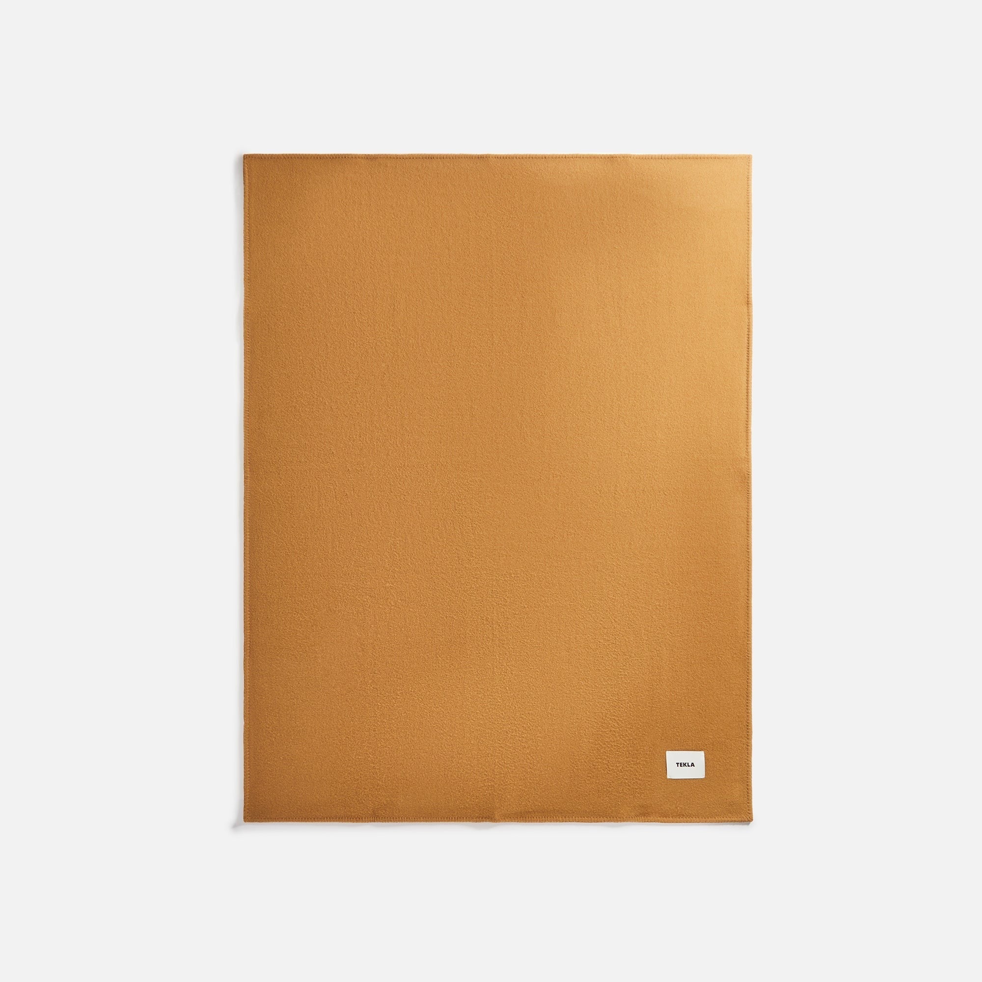 Tekla Merino Wool Blanket - Camel