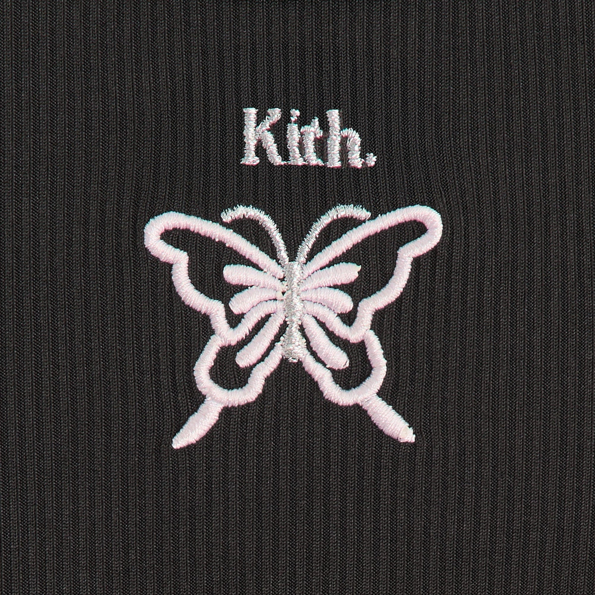 Kith Kids Mulberry Ruched Rib Tee - Black