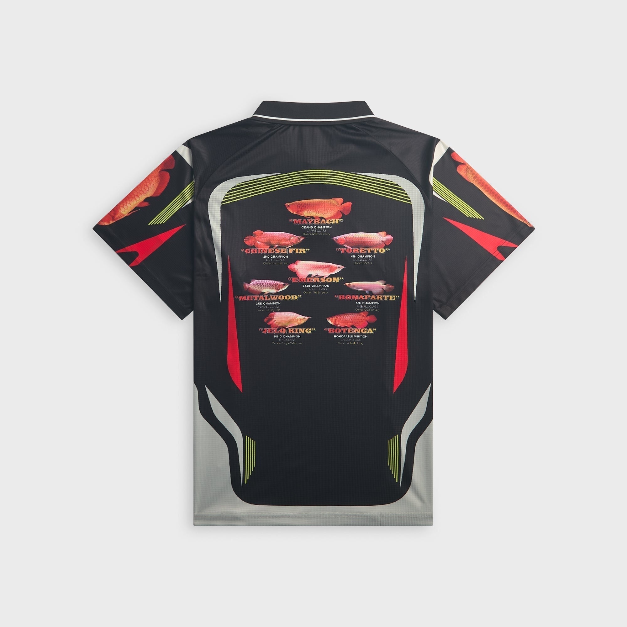 Metalwood Arowana Sport Polo - Black
