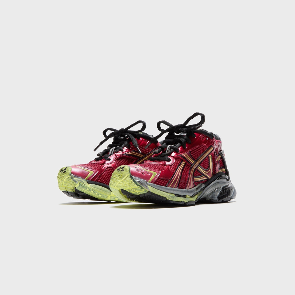 Balenciaga Runner Sneaker - Red / Fluorescent Yellow / Grey / Black