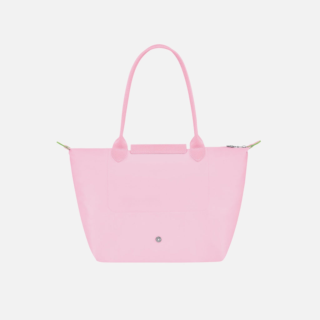 Longchamp Le Pliage Green Small Shoulder Tote - Pink
