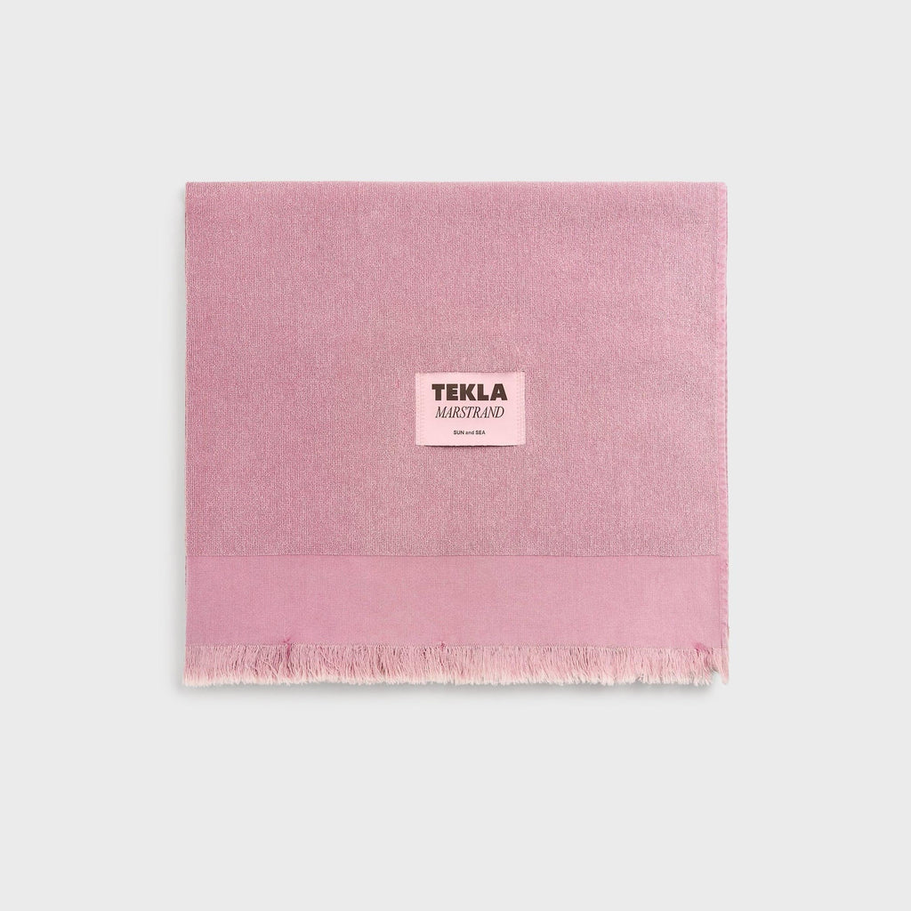 Tekla Beach Towel - Sun Bleached Fuchsia