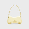 Diesel Play-Clutch In Glossy PU Bag - Light Yellow