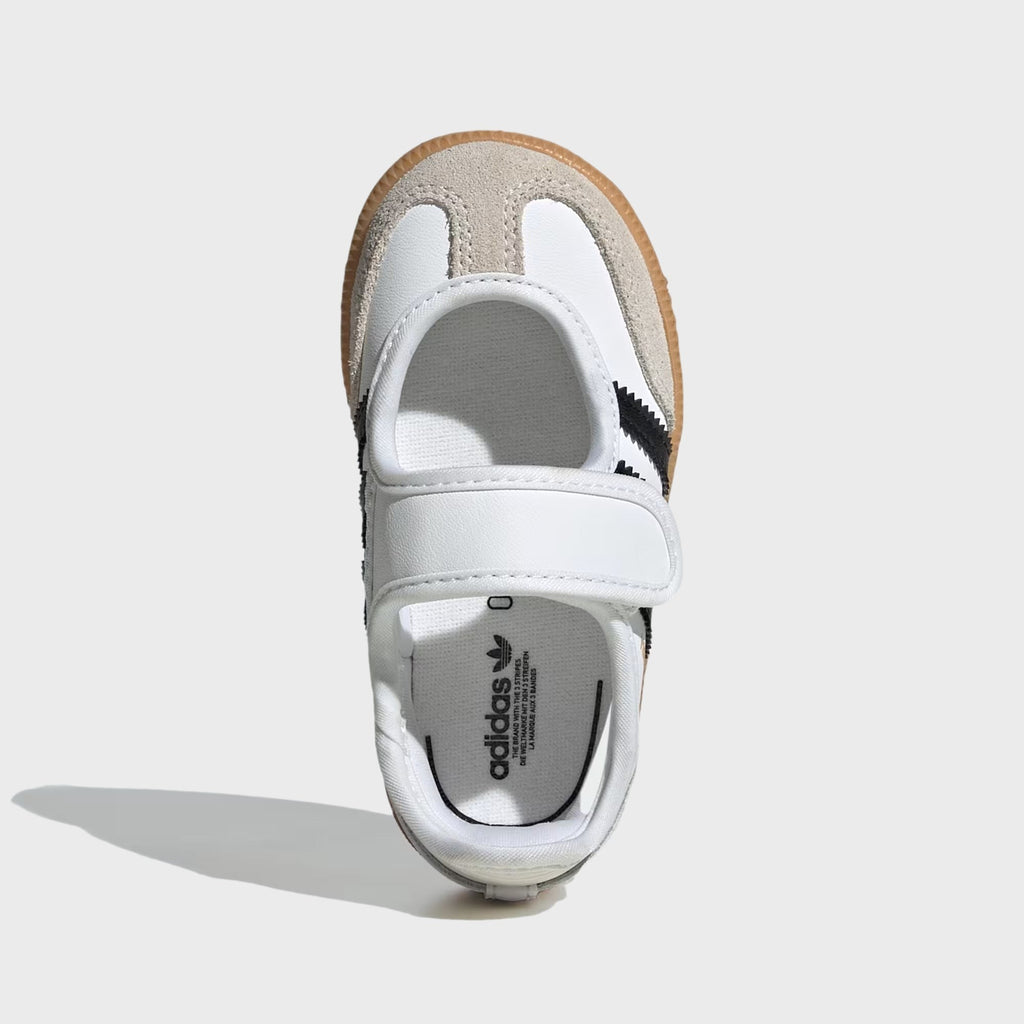 adidas TD Samba Jane - White / Core Black / Gum