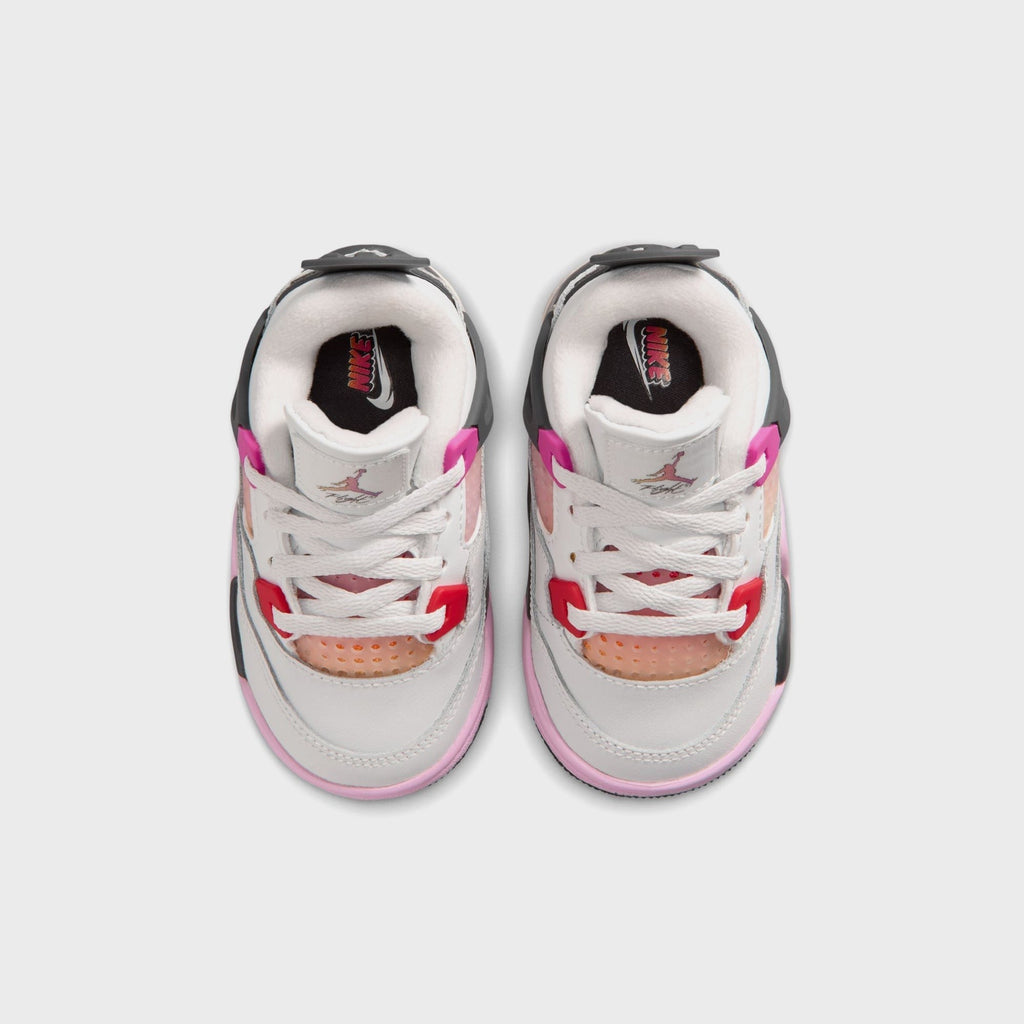 Jordan TD Jordan 4 Retro - Off-White / Anthracite / Fire Pink / Fire Pink