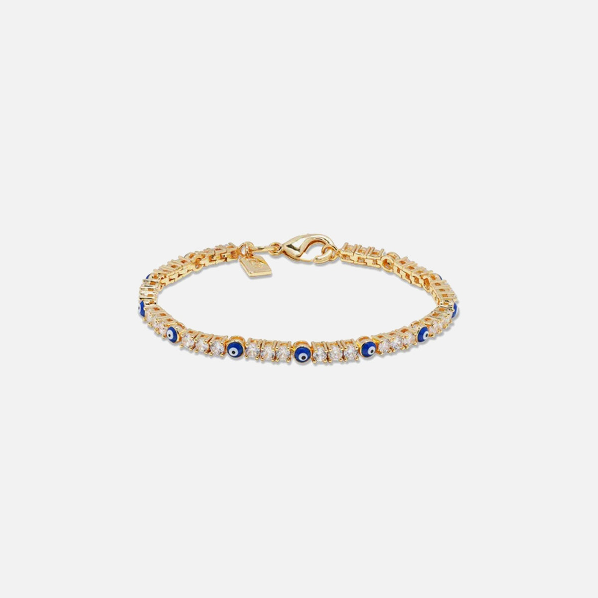 Crystal Haze Serena Bracelet x Evil Eye - Blue